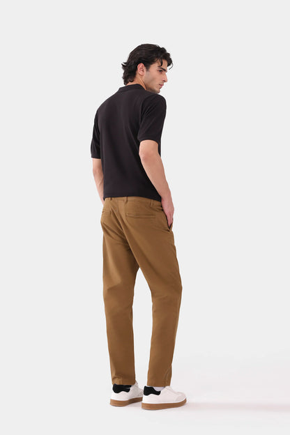 Straight Twill Chino Pants - Cougar Clothing