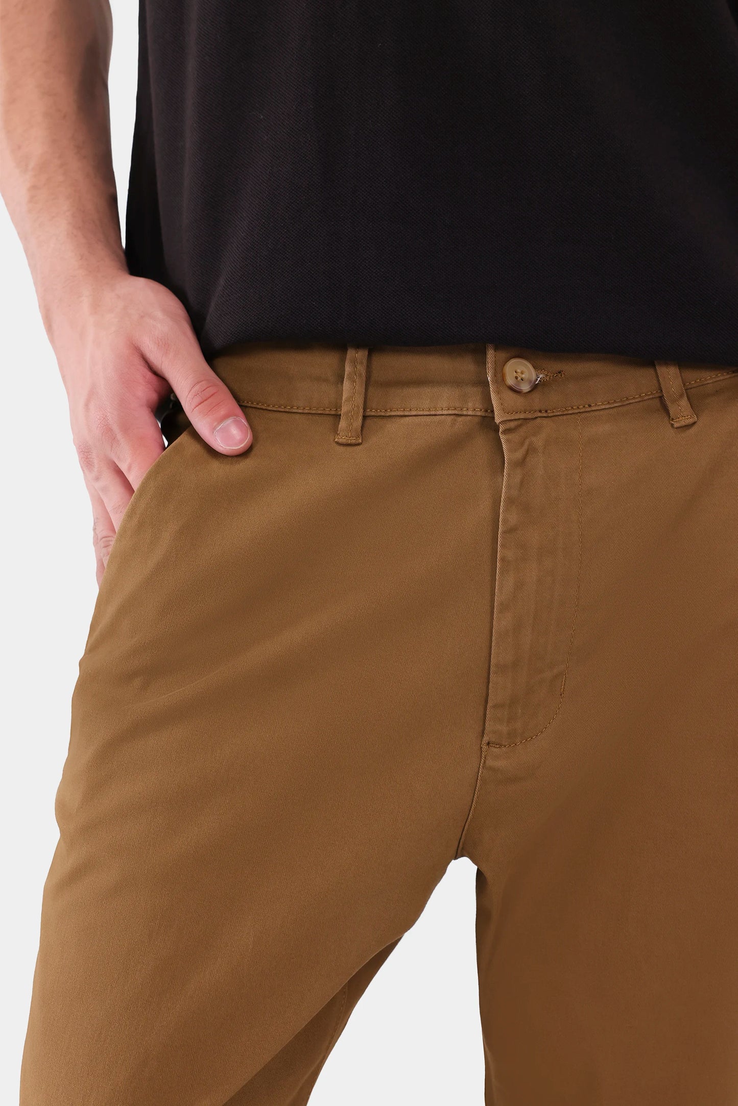 Straight Twill Chino Pants - Cougar Clothing