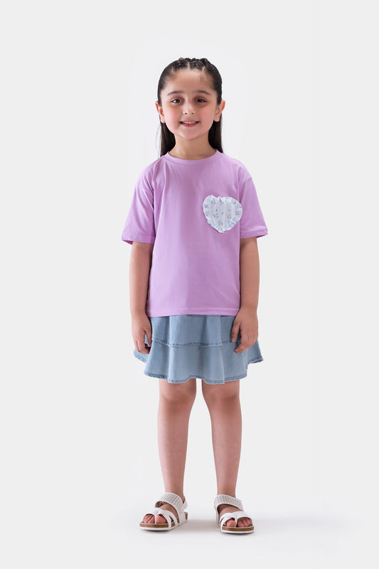 Jersey T-Shirt With Strawberry Patch - Cougar Clothing