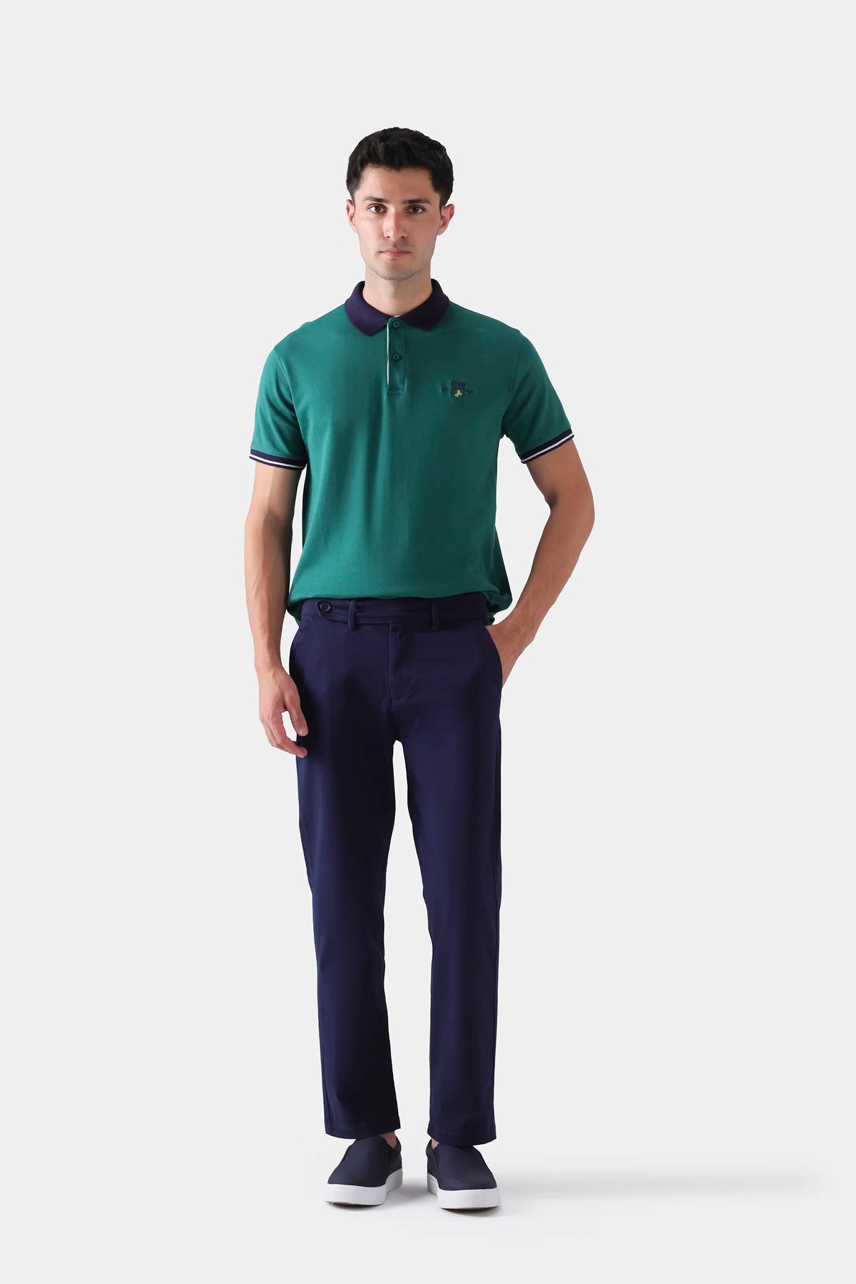 Basic Slim Fit Chino Pants - Cougar Clothing