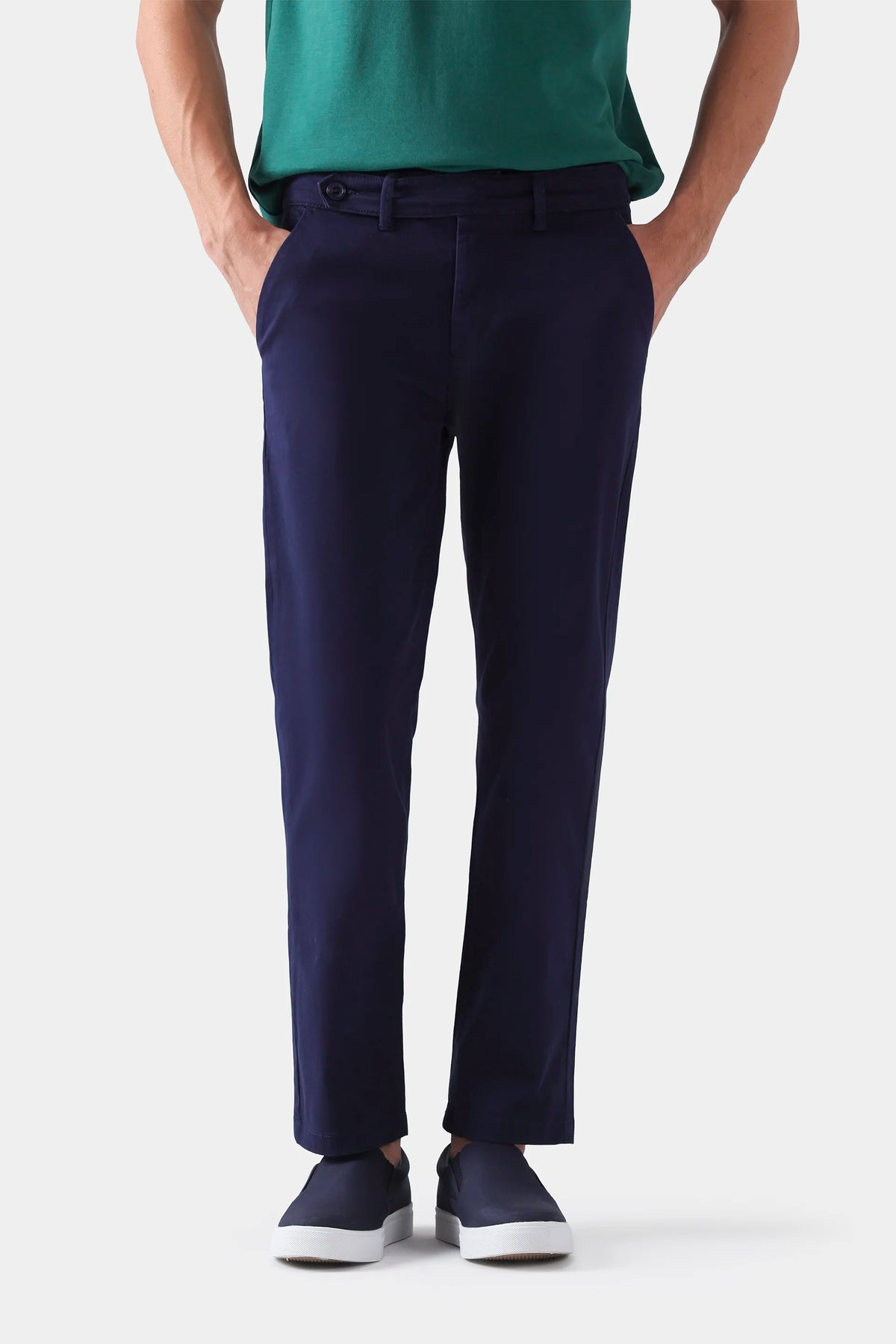 Basic Slim Fit Chino Pants - Cougar Clothing