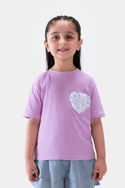 Jersey T-Shirt With Strawberry Patch - Cougar Clothing