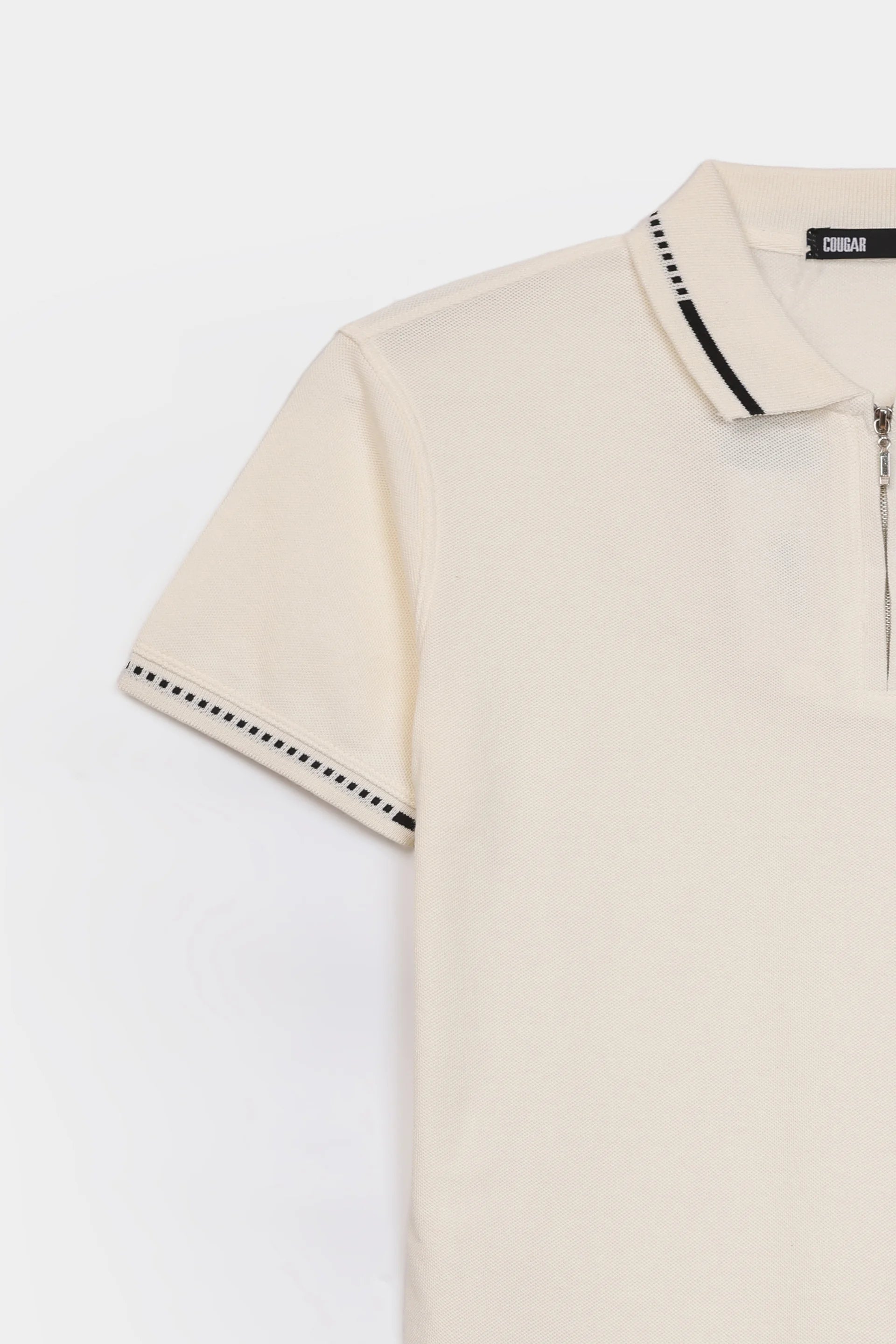 Quarter Zip Polo - Cougar Clothing