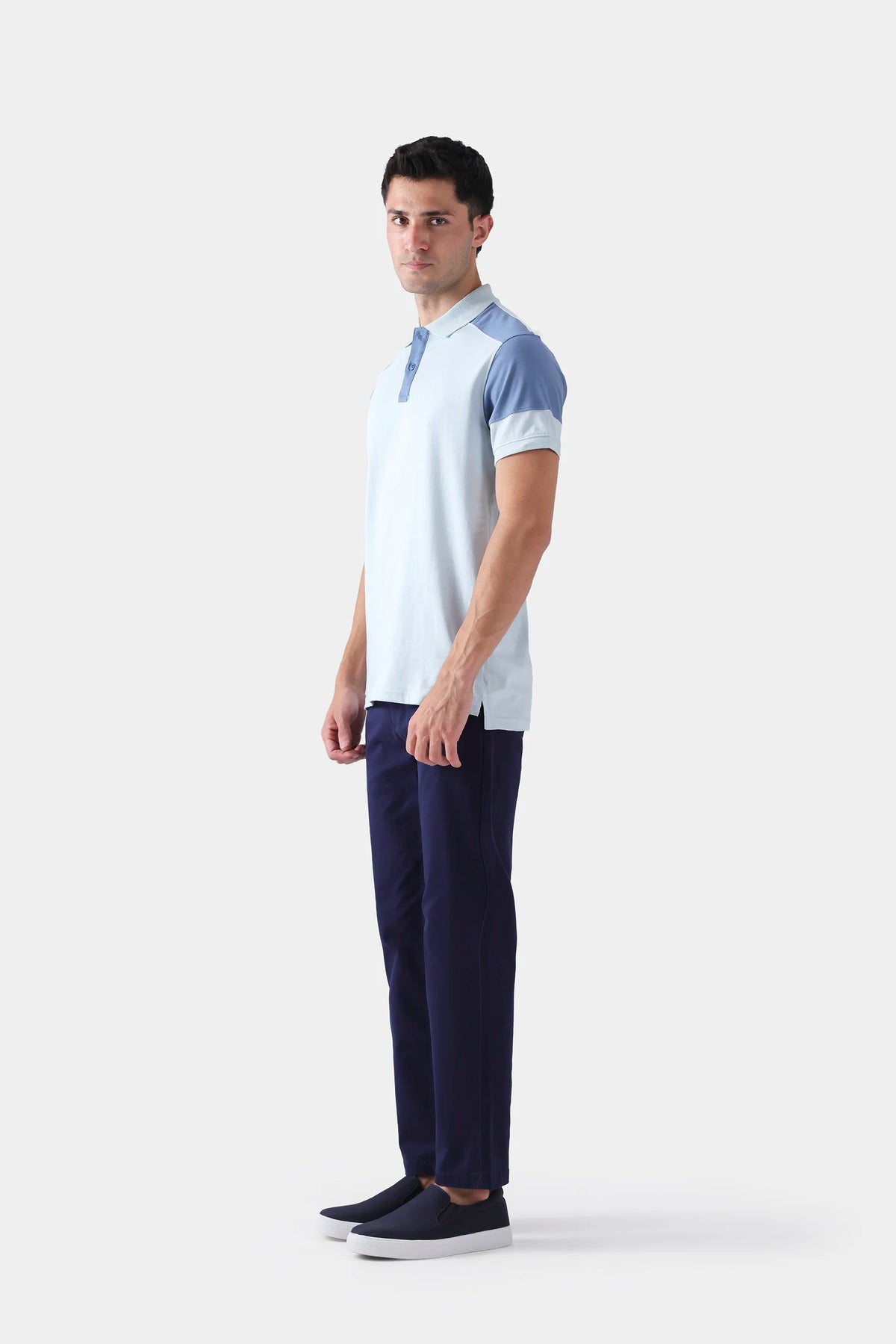 Contrast Sleeve Polo - Cougar Clothing