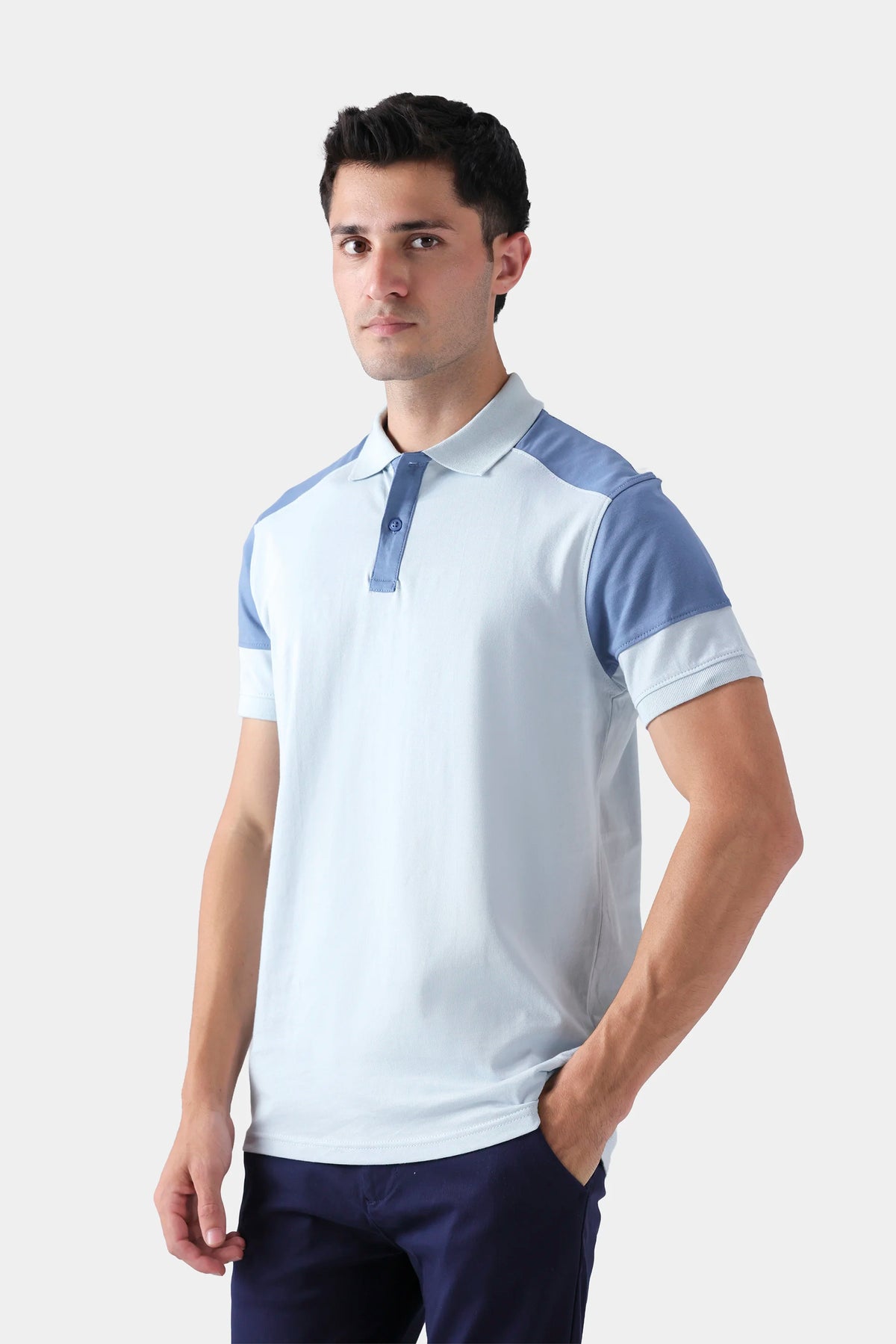Contrast Sleeve Polo - Cougar Clothing