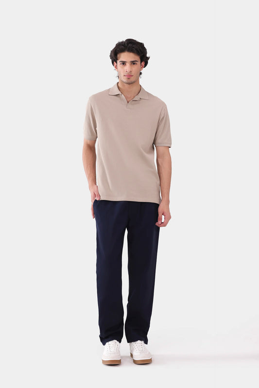 Relaxed Johnny Collar Polo - Cougar Clothing