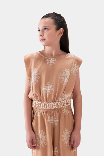 Top With Waistband - Cougar Clothing