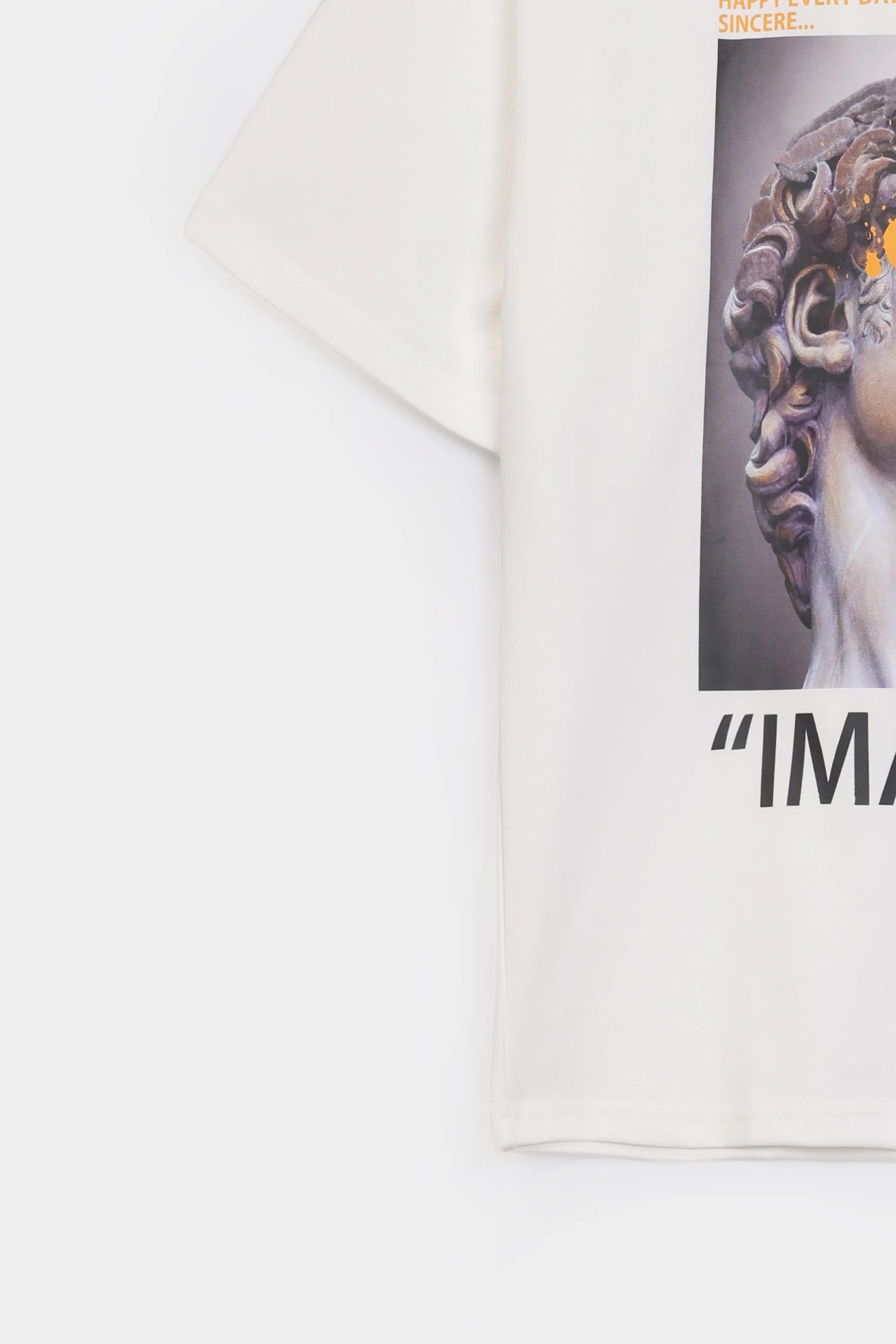 Imagine Oversized T-Shirt - Cougar Clothing