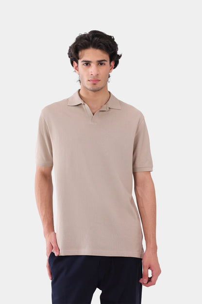 Relaxed Johnny Collar Polo - Cougar Clothing