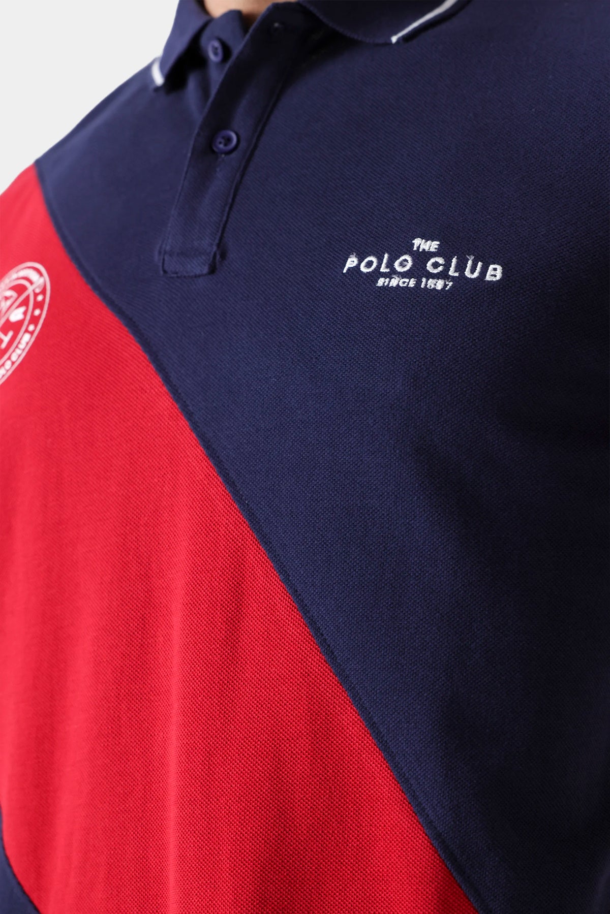 Contrast Panel Polo - Cougar Clothing