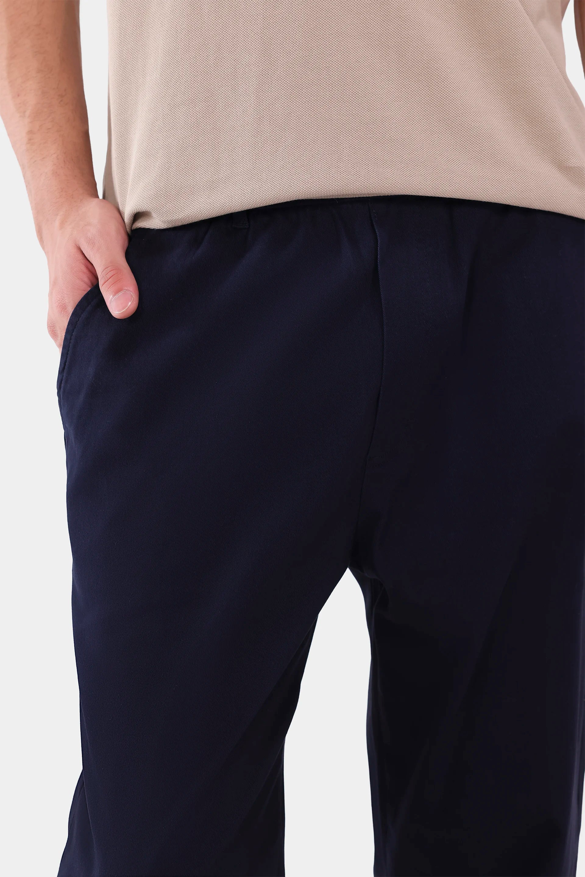 Straight Fit Twill Trousers - Cougar Clothing
