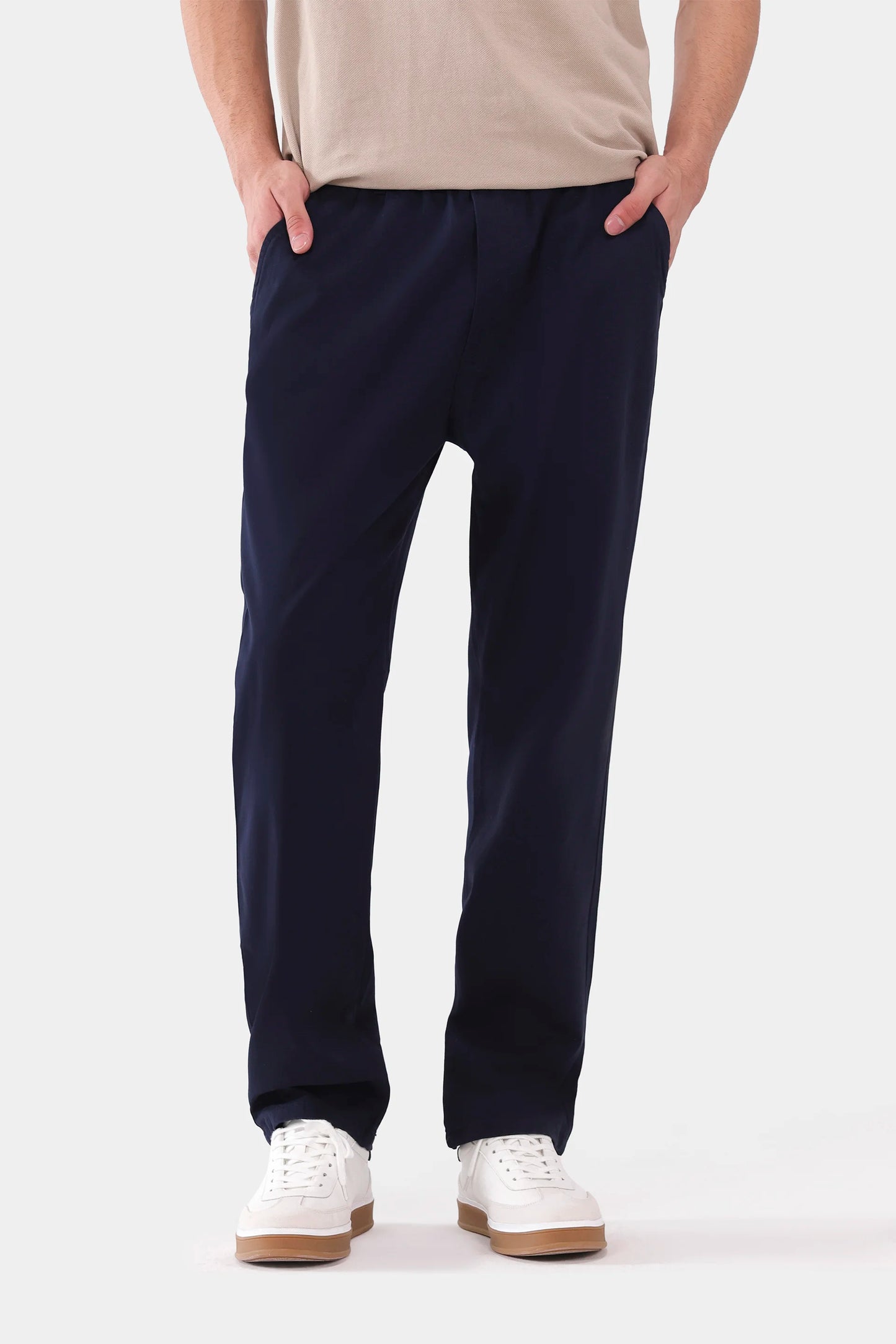 Straight Fit Twill Trousers - Cougar Clothing