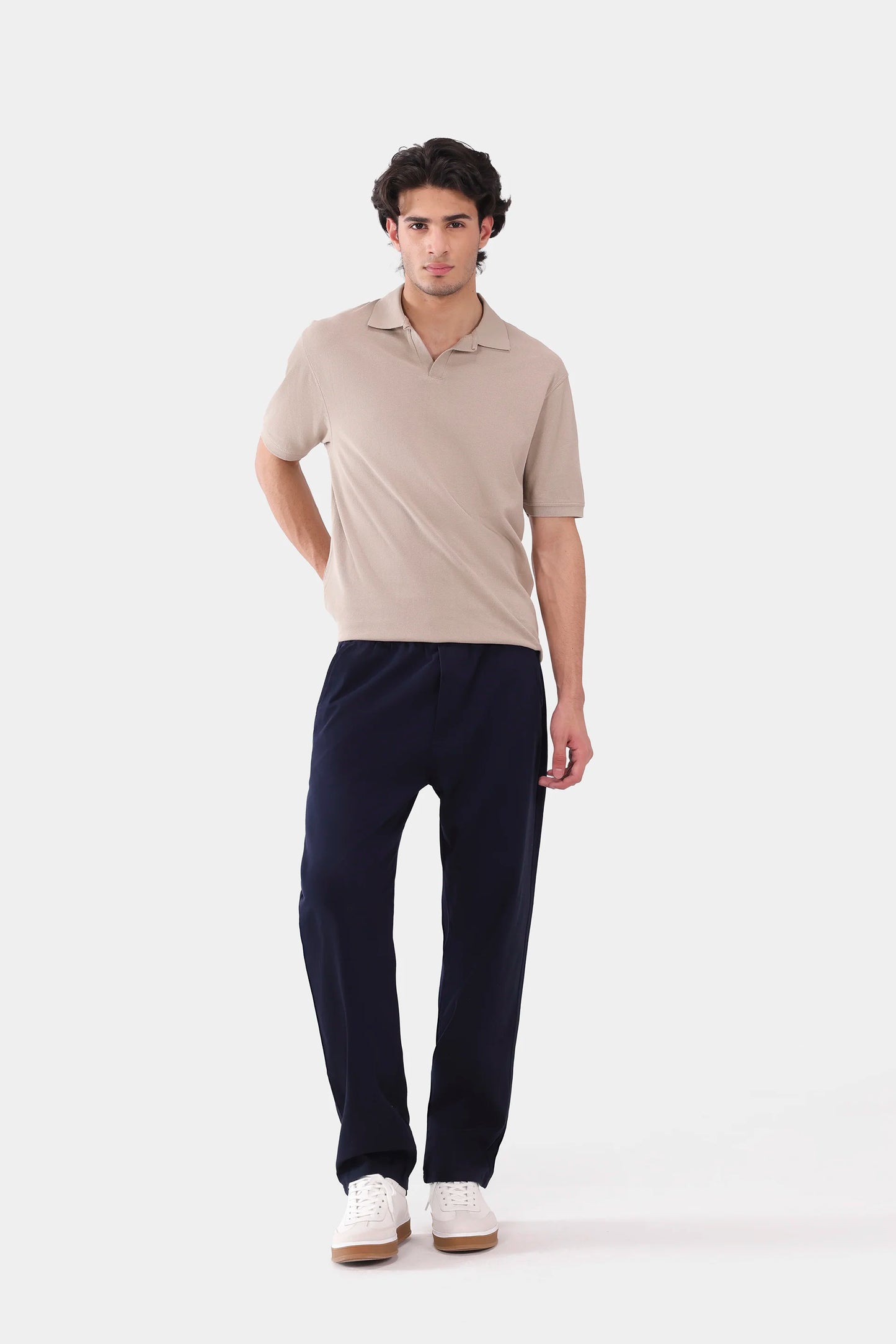 Straight Fit Twill Trousers - Cougar Clothing