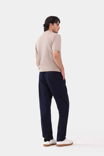 Straight Fit Twill Trousers - Cougar Clothing