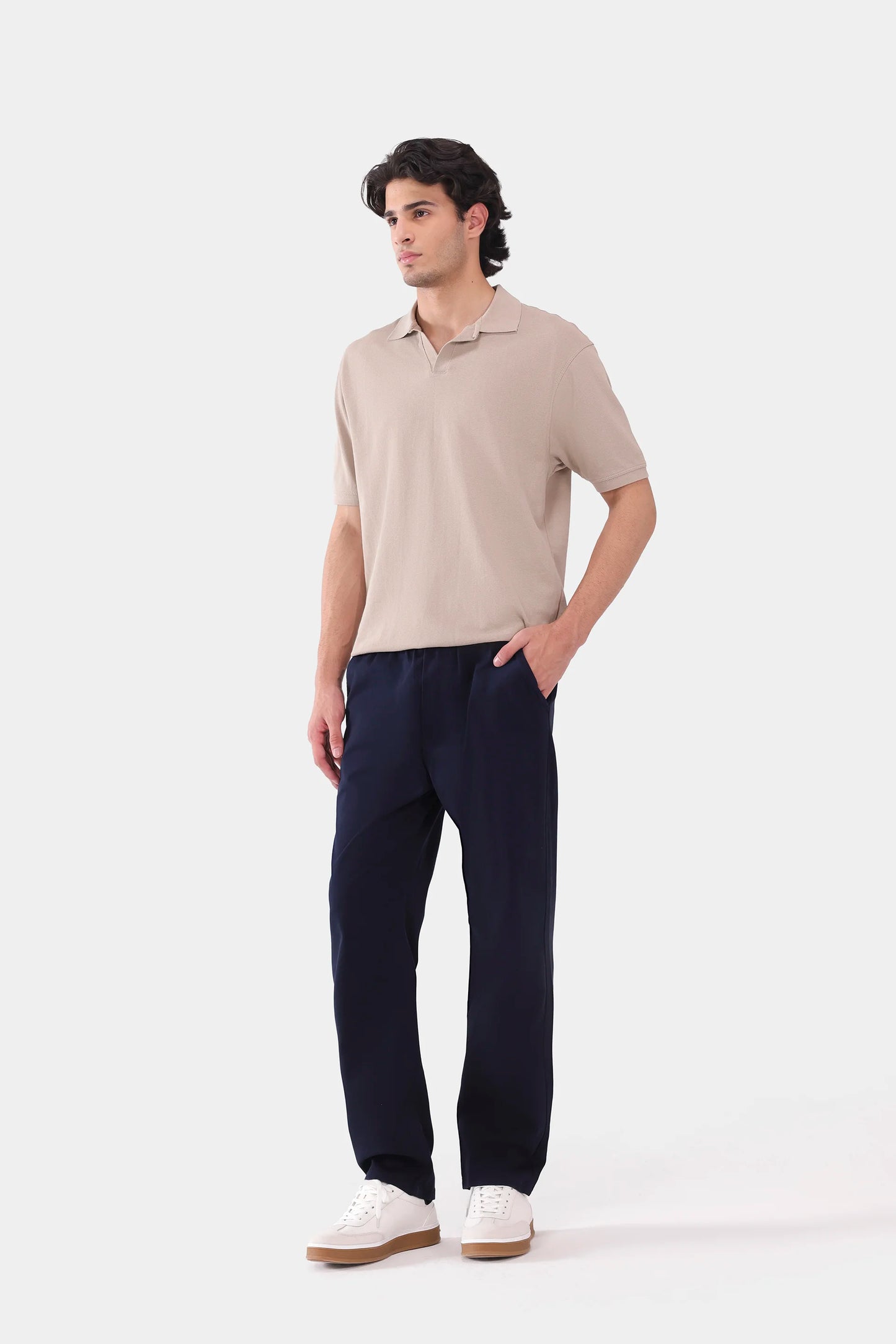 Straight Fit Twill Trousers - Cougar Clothing