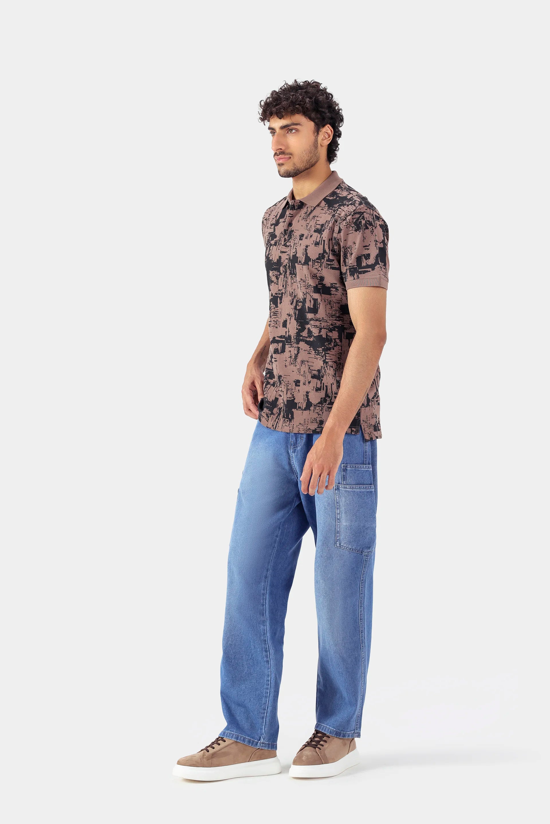 All-Over Printed Polo - Cougar Clothing