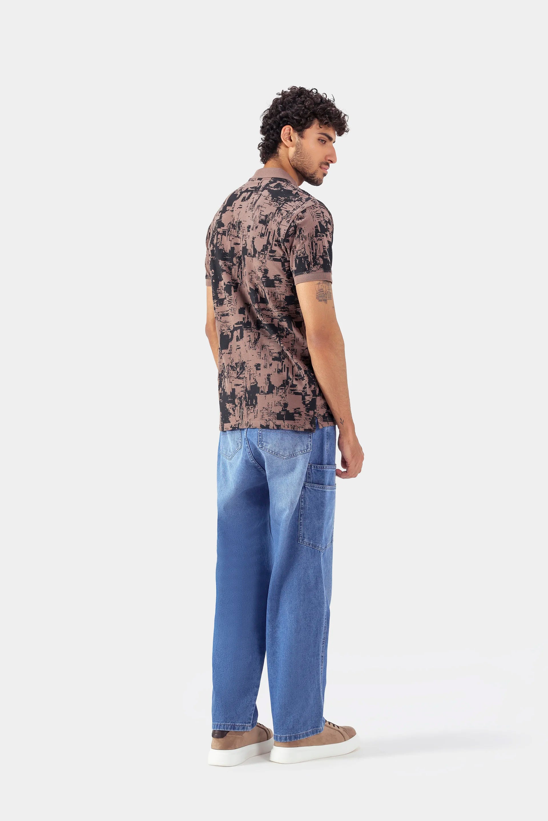 All-Over Printed Polo - Cougar Clothing