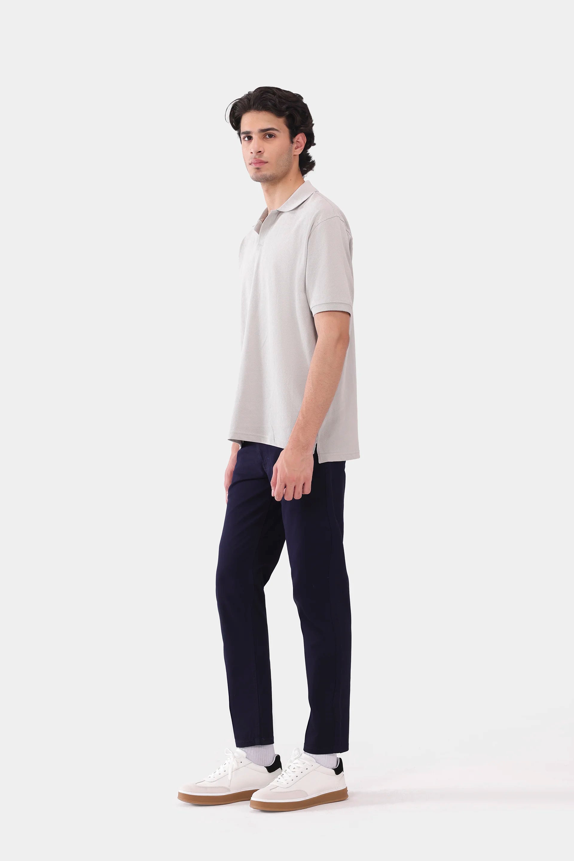 Relaxed Johnny Collar Polo - Cougar Clothing