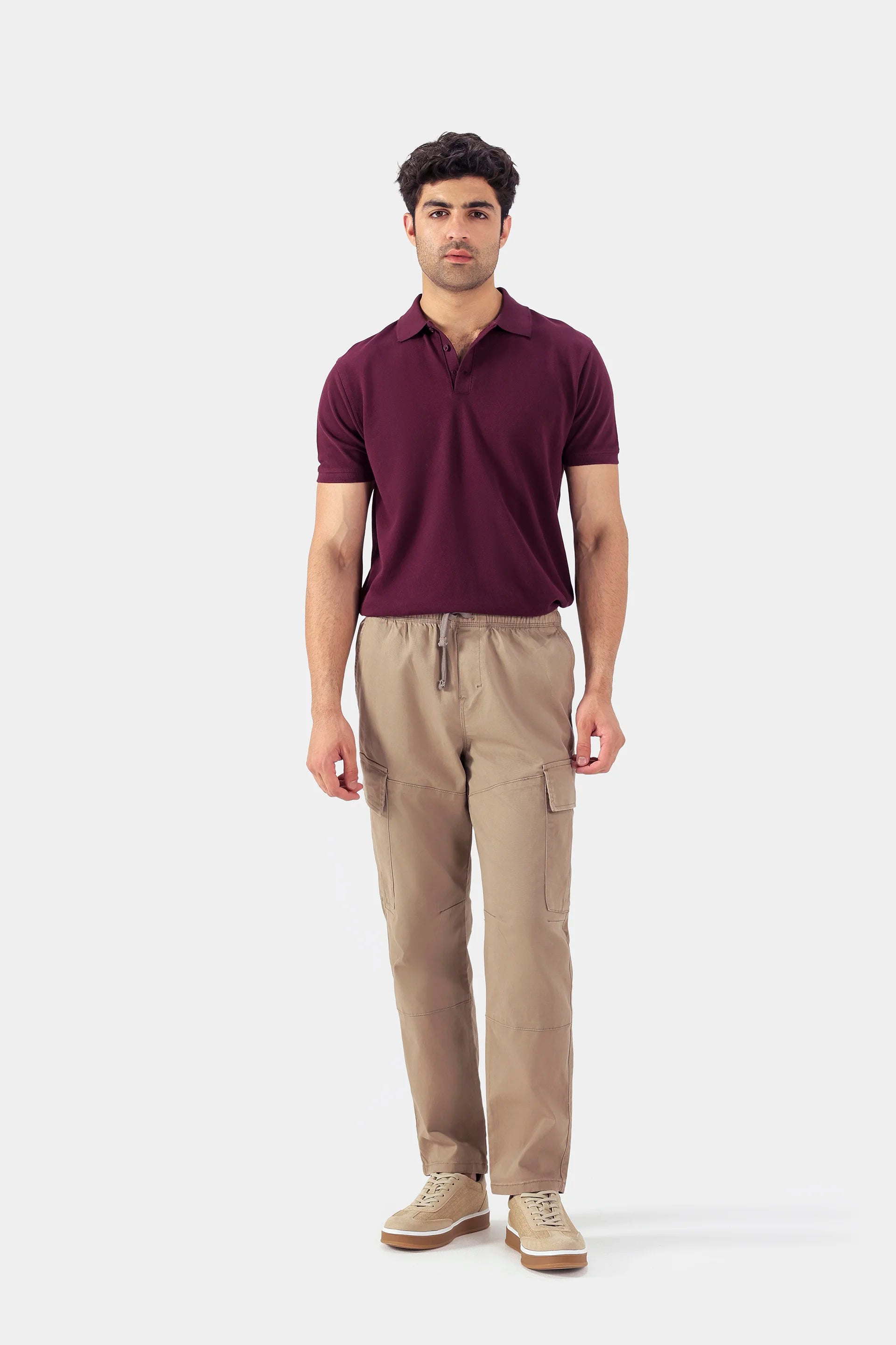 Straight Cargo Trousers - Cougar Clothing