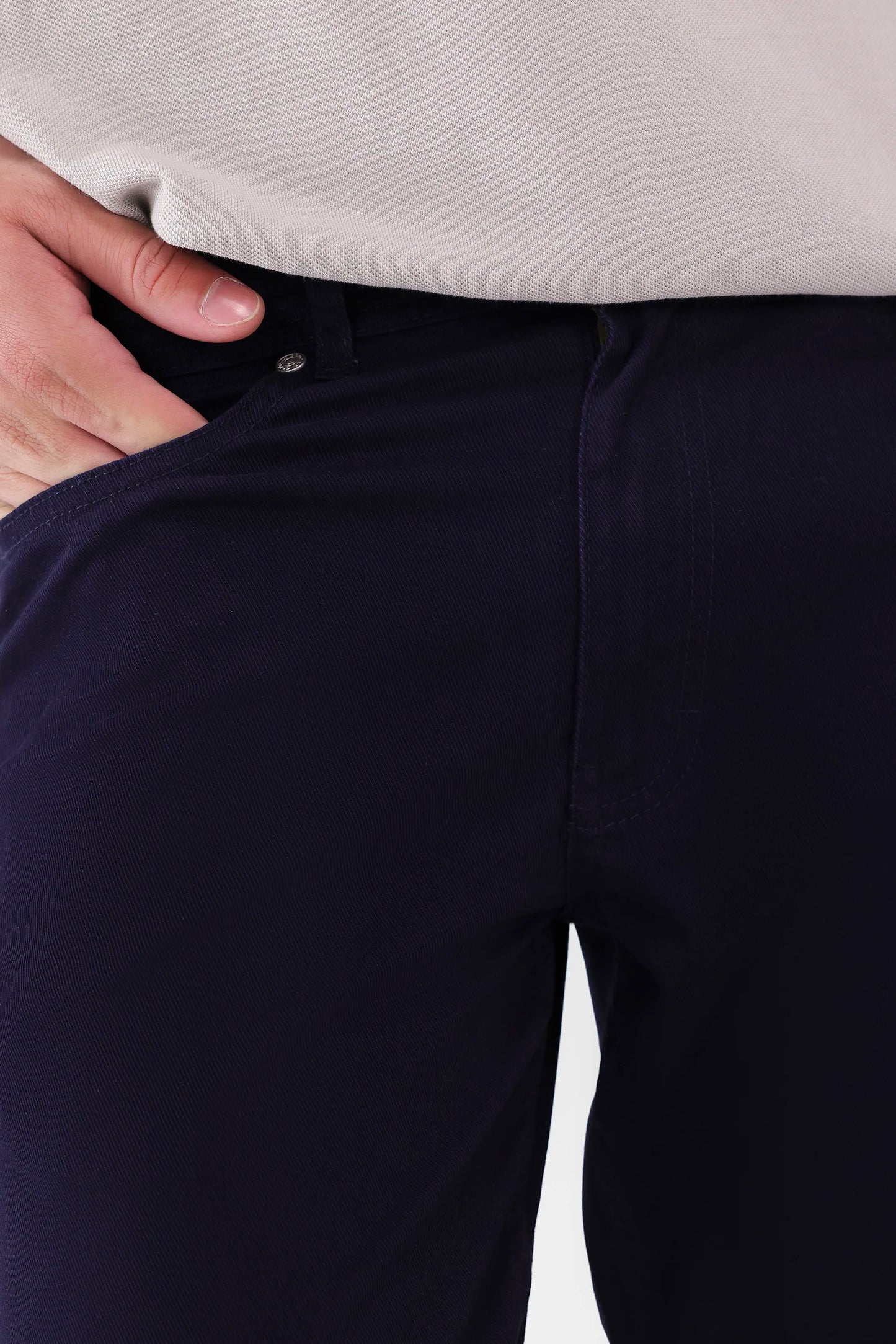 Slim Fit 5-Pocket Pants - Cougar Clothing