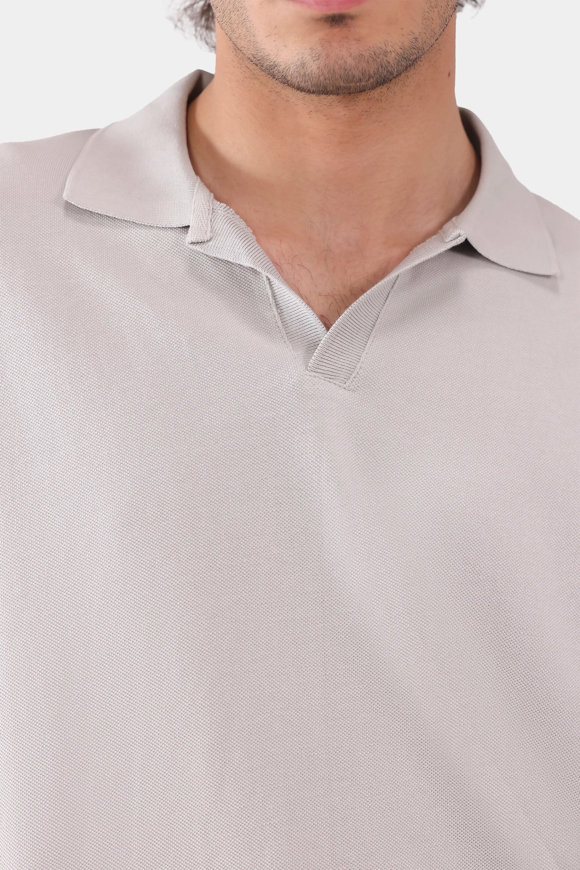 Relaxed Johnny Collar Polo - Cougar Clothing