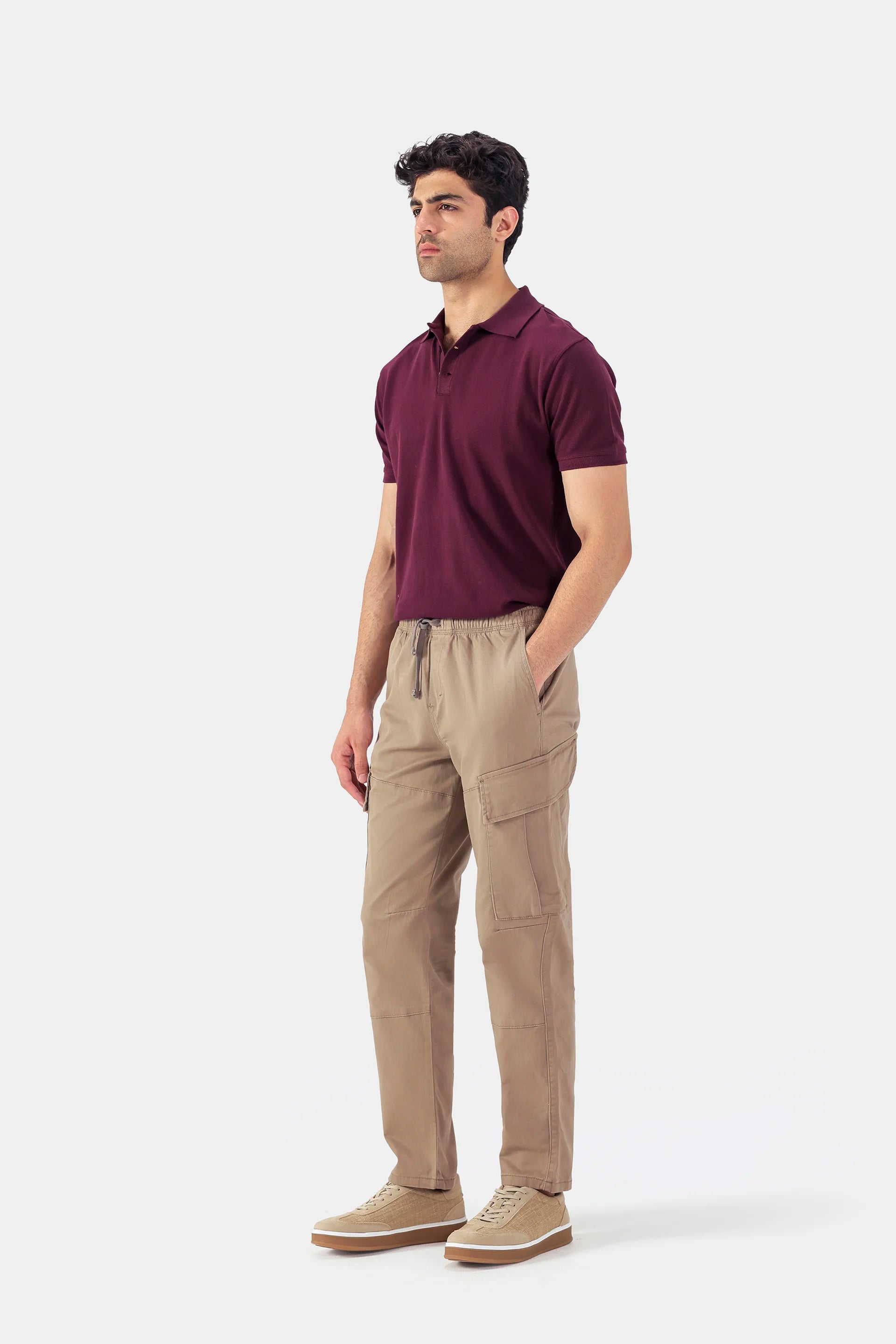 Straight Cargo Trousers - Cougar Clothing