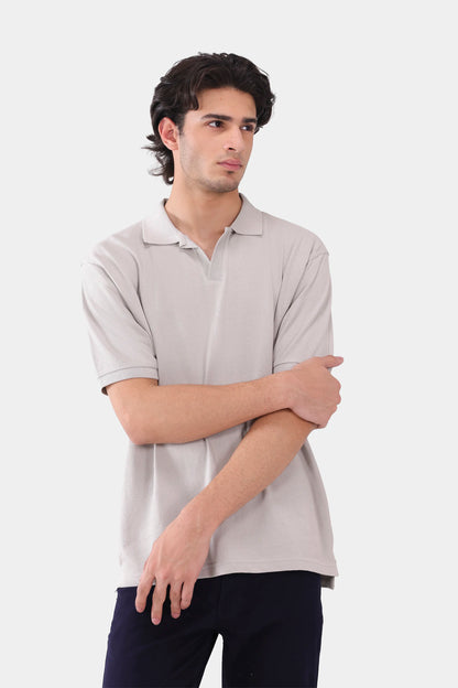 Relaxed Johnny Collar Polo - Cougar Clothing