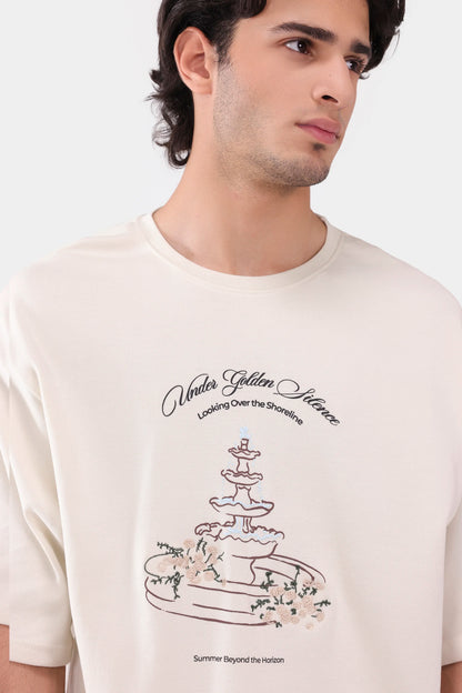 Boxy Graphic T-Shirt - Cougar Clothing