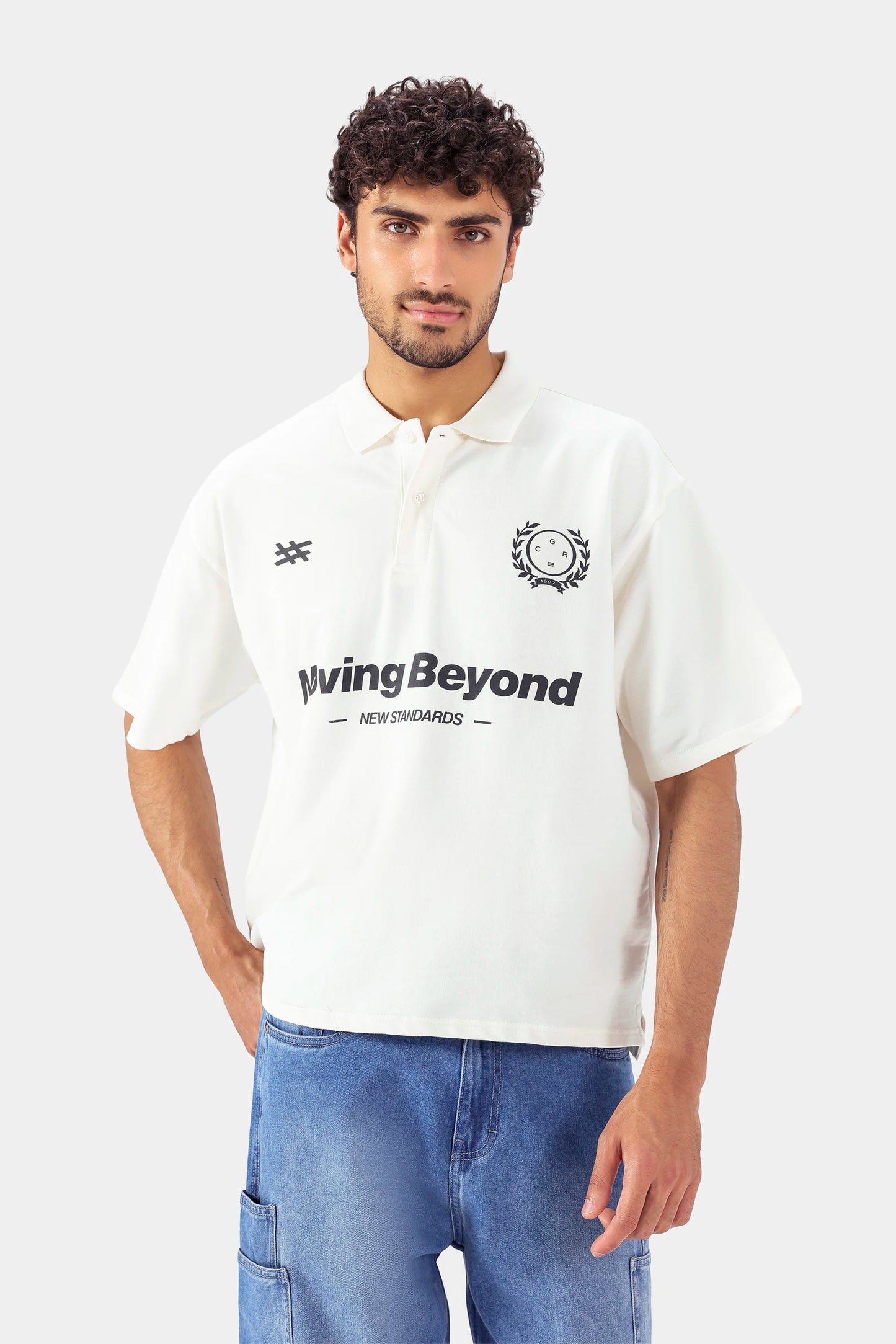 Box Fit Graphic Polo - Cougar Clothing