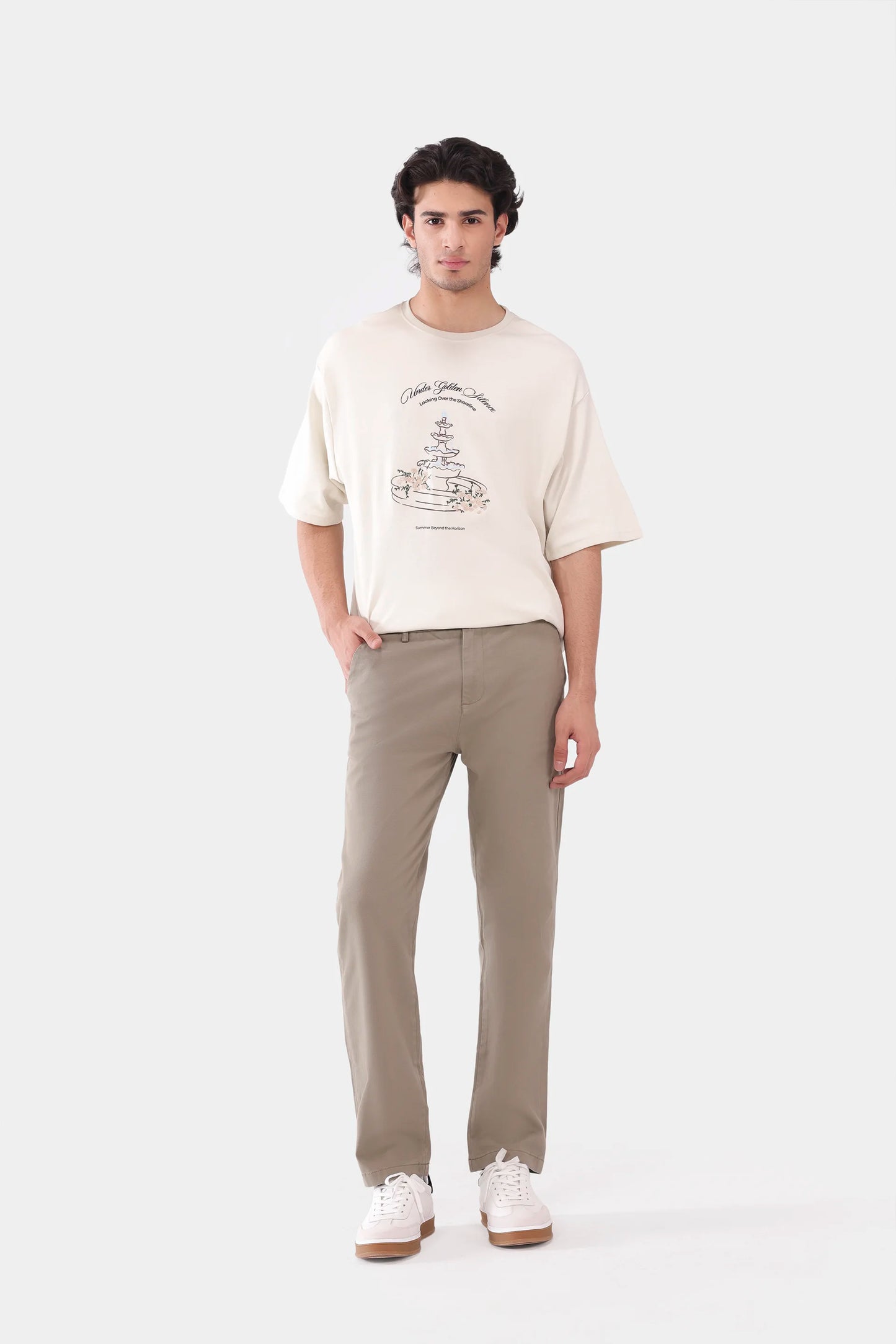Tapered Chino Pants - Cougar Clothing