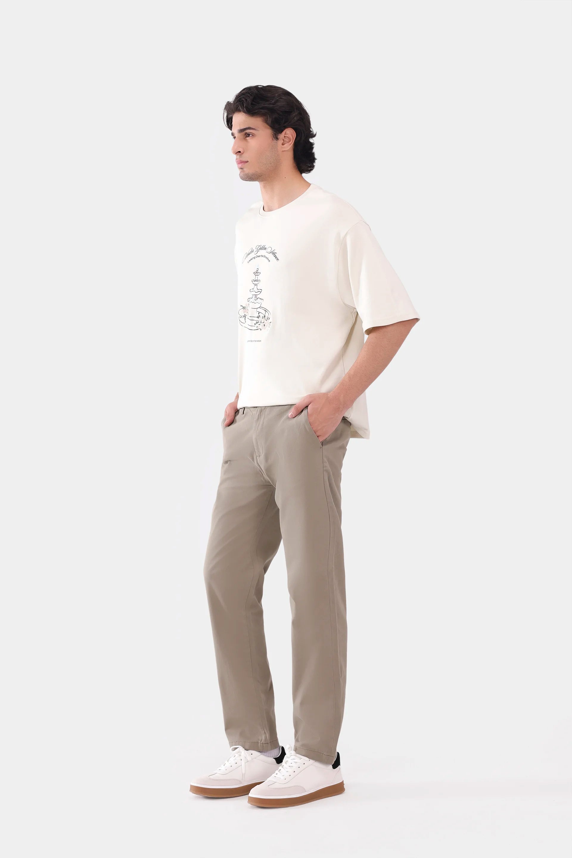 Tapered Chino Pants - Cougar Clothing