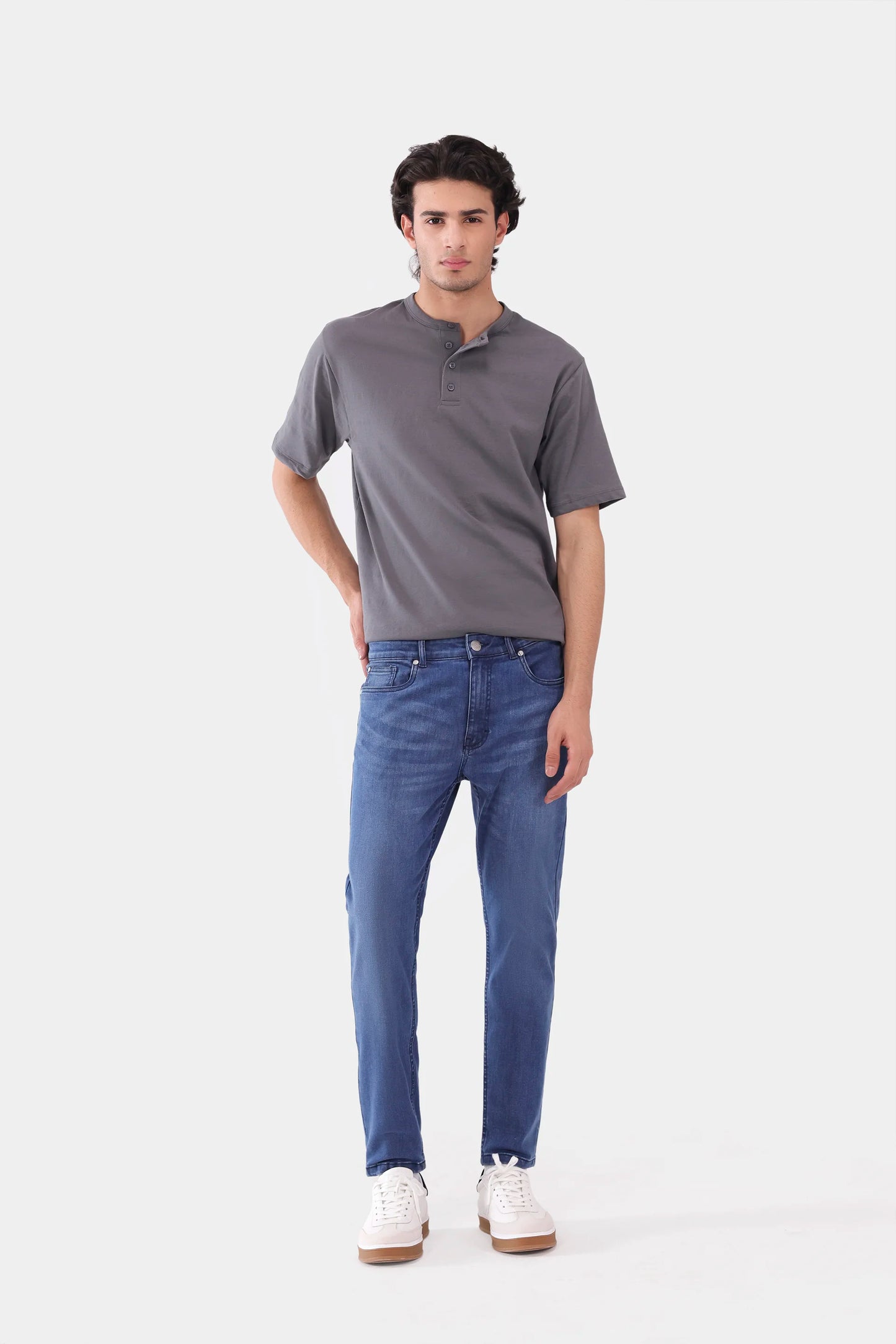 Slim Cropped Jeans - Cougar Clothing