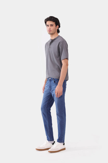 Slim Cropped Jeans - Cougar Clothing