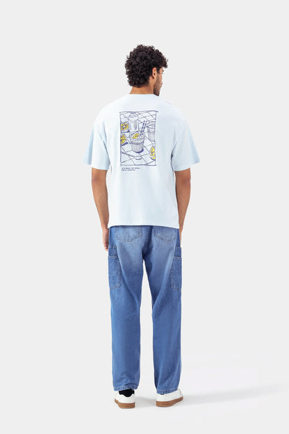 Mocktail Back Printed T-Shirt - Cougar Clothing