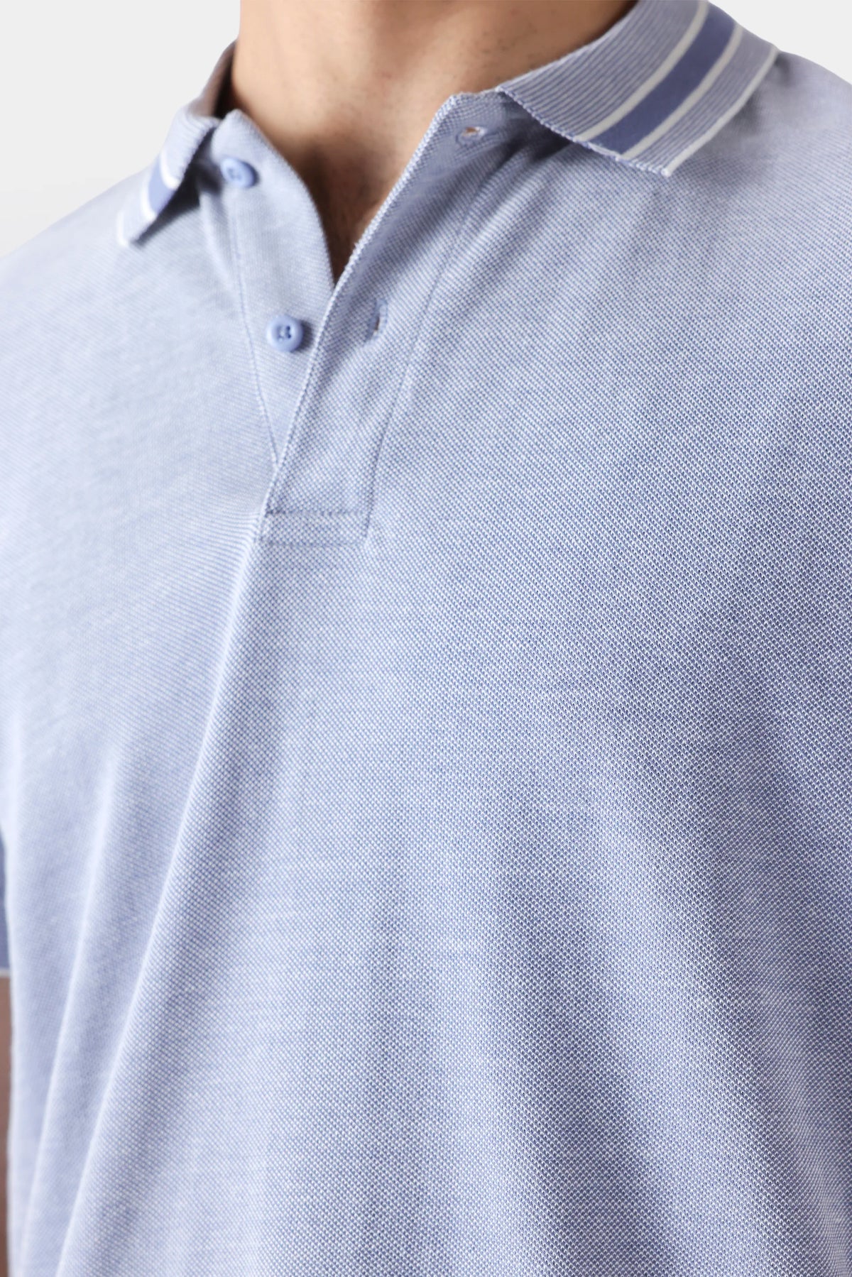 Pique Jacquard Polo - Cougar Clothing