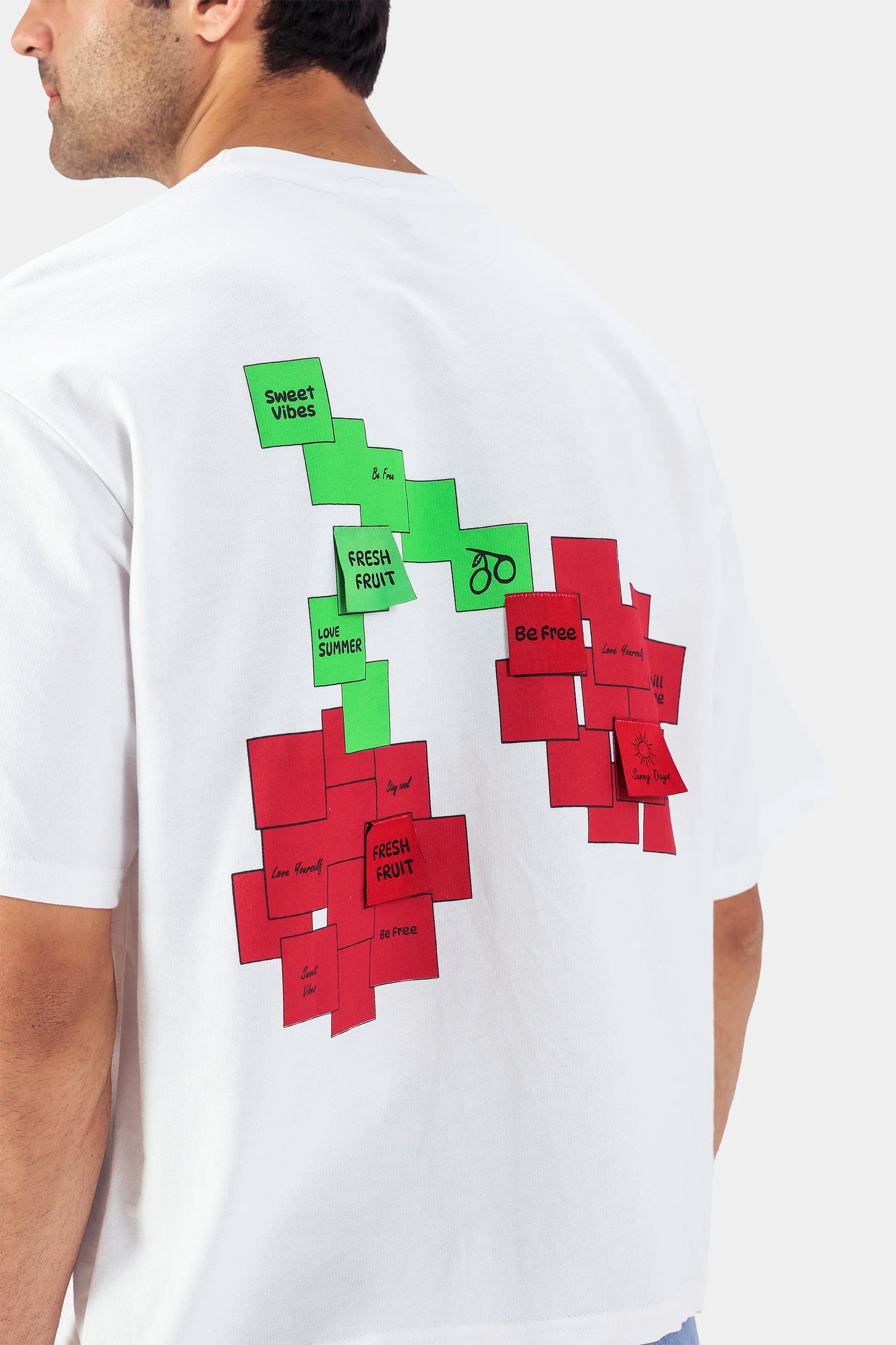 Back Printed Boxy T-Shirt - Cougar Clothing