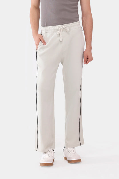 Striped Interlock Trousers - Cougar Clothing