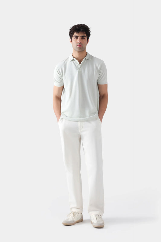 Pique Jacquard Polo - Cougar Clothing