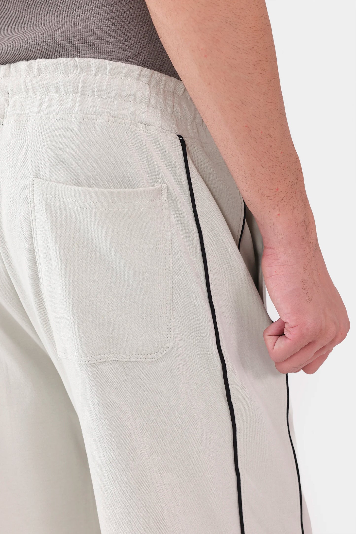 Striped Interlock Trousers - Cougar Clothing