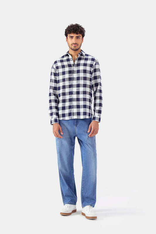Yarn-Dyed Check Shirt - Cougar Clothing