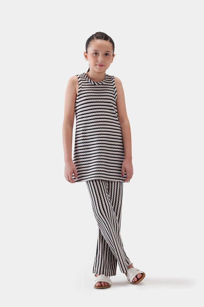 Striped Knitted Trousers - Cougar Clothing