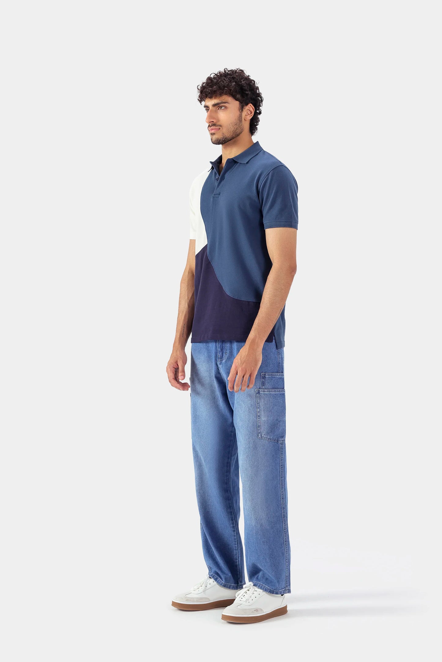 Color Block Polo - Cougar Clothing