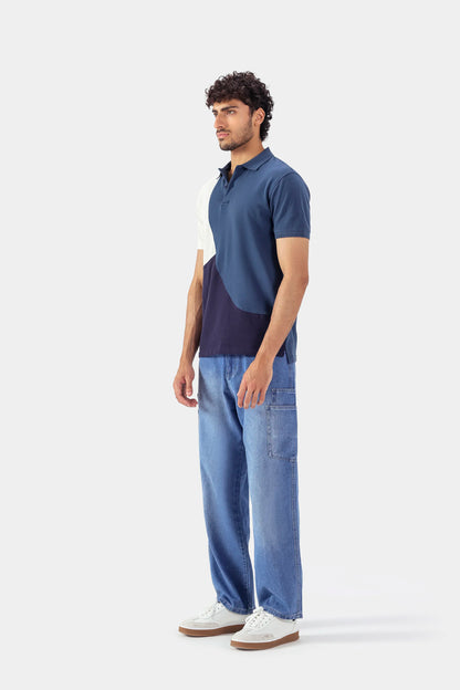Color Block Polo - Cougar Clothing