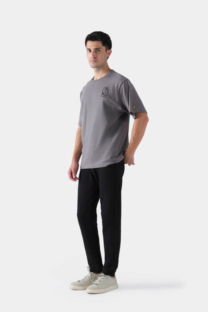 Embroidered Retro T-Shirt - Cougar Clothing