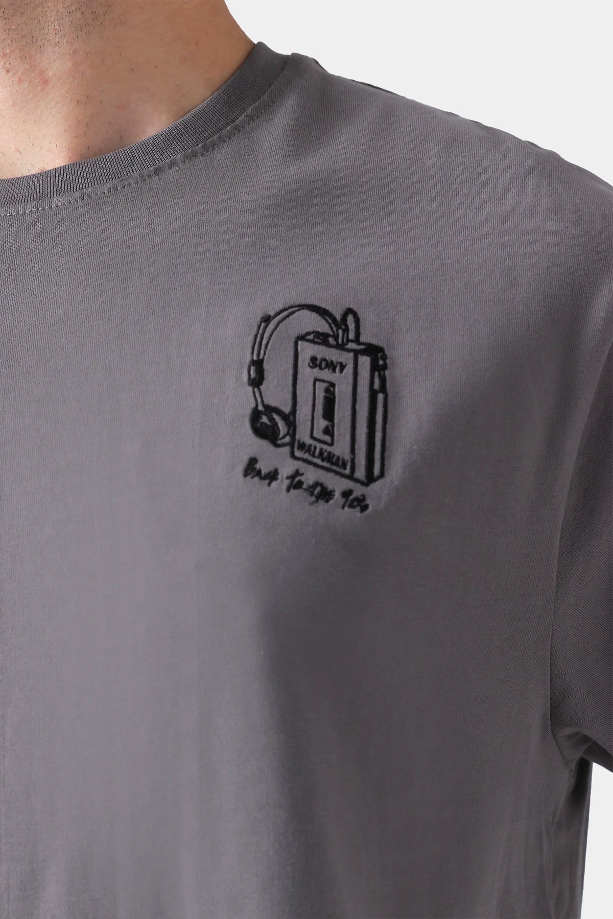 Embroidered Retro T-Shirt - Cougar Clothing