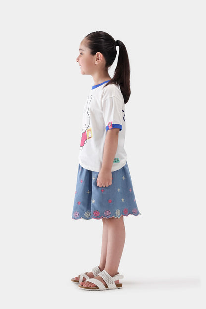 Embroidered Skirt - Cougar Clothing