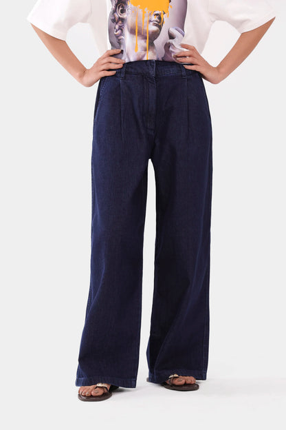 Pleated Jeans - Cougar Clothing