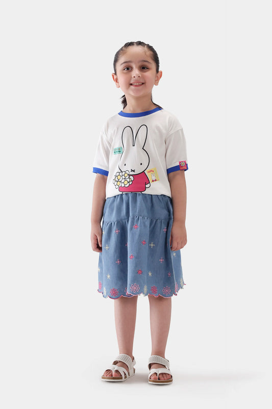 Embroidered Skirt - Cougar Clothing