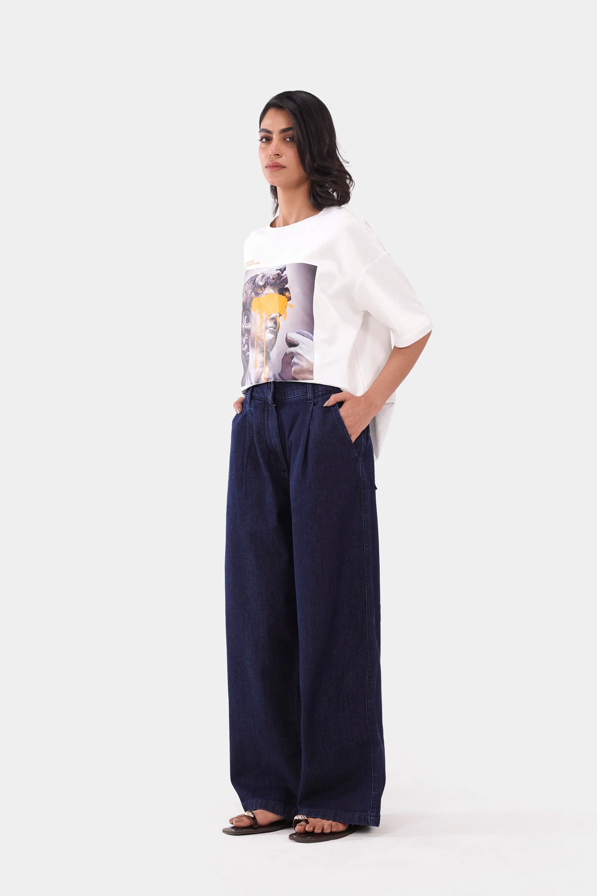 Pleated Jeans - Cougar Clothing
