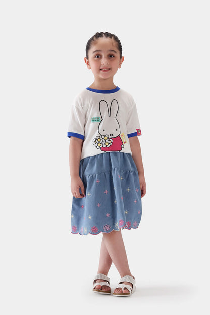 Embroidered Skirt - Cougar Clothing